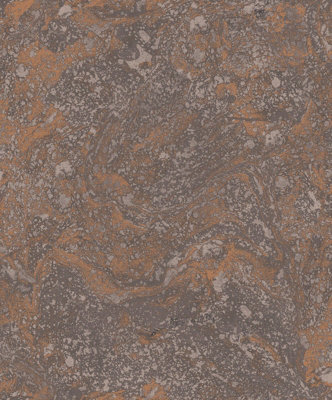 SK Filson Copper Marble Foil Wallpaper