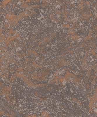 SK Filson Copper Marble Foil Wallpaper