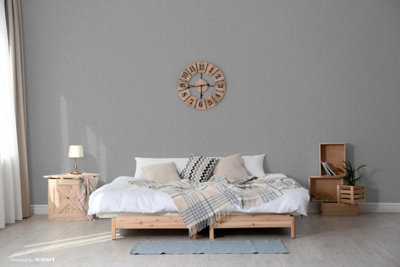 SK Filson Dark Grey Mosaic Wallpaper