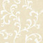 SK Filson Gold Acanthus Scroll Wallpaper