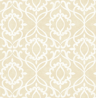 SK Filson Gold Damask Wallpaper