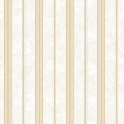 SK Filson Gold Textured Stripes Wallpaper