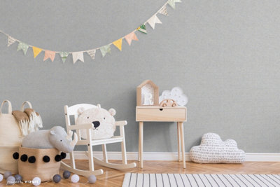 SK Filson Grey Brick Wallpaper