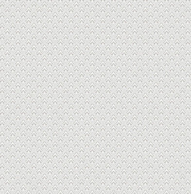 SK Filson Grey Fleur De Lis Wallpaper