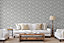 SK Filson Grey Mozaic Tiles Wallpaper