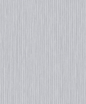 SK Filson Grey Textured Stripes Wallpaper