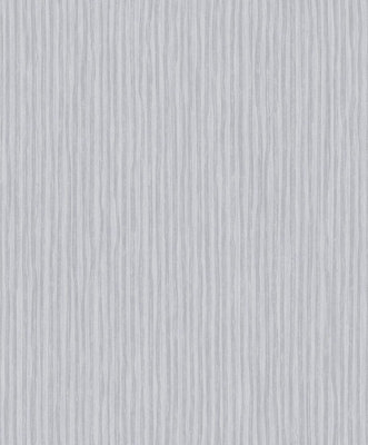 SK Filson Grey Textured Stripes Wallpaper