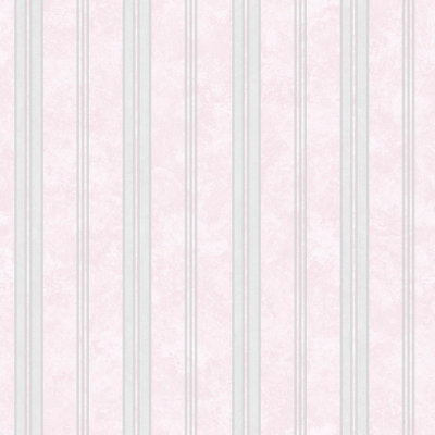 SK Filson Pink Textured Stripes Wallpaper