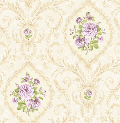 SK Filson Purple Cameo Wallpaper