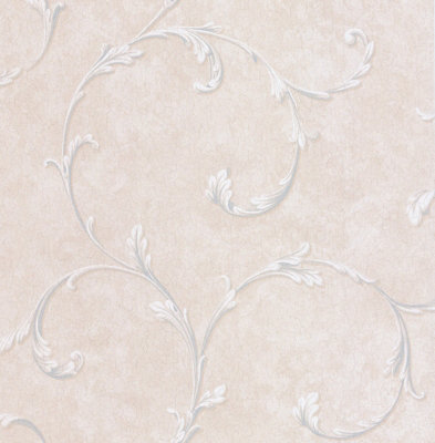 SK Filson Stone Acanthus Scroll Wallpaper