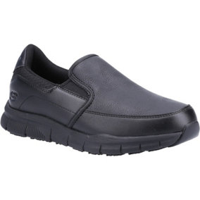 Skechers Nampa Annod Occupational Shoes Black