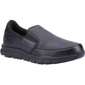 Skechers Nampa Groton Occupational Shoes Black
