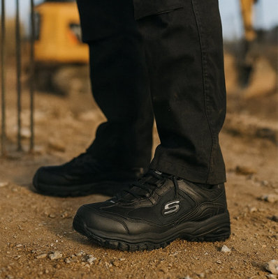 Skechers Soft Stride - Grinnell Safety Shoe Black