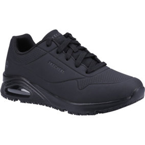 Skechers Work Relaxed Fit: Uno SR Safety Shoe Black