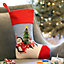 Skip and Rolo Children's Penguin Xmas Gift Decoration Christmas Stocking