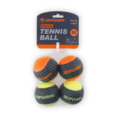 Skipdawg Dog Play Toy High Bounce Tennis Ball, Whistling Ball 