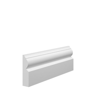 Skirting World 324 MDF Architrave - 70mm x 18mm x 2440mm, Primed