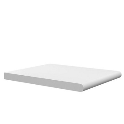 Skirting World Bullnose MDF Window Board - 200mm x 18mm x 4200mm, Primed, No Tongue