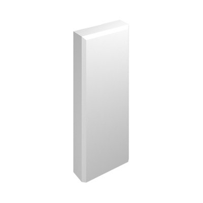 Skirting World  MDF Plinth Block P1 - 120mm x 30mm x 90mm, Primed (pack of 4)