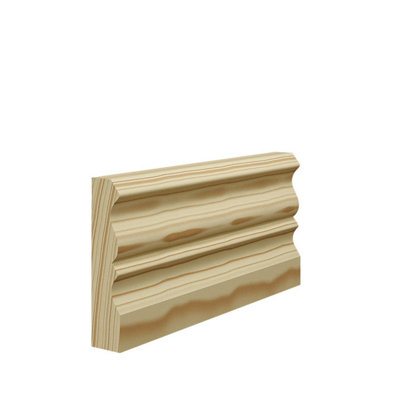 Skirting World Profile 3 Pine Architrave - 94mm x 21mm x 2100mm ...