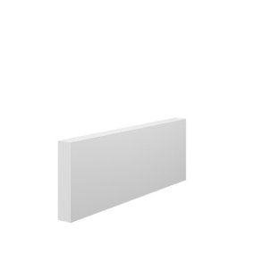 Skirting World Square MDF Architrave - 70mm x 15mm x 2440mm, Primed