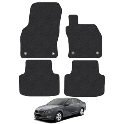 Skoda Octavia 2020-Onwards Estate/Hatchback Car Floor Mats Carpet Tailored Fit