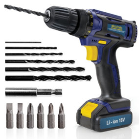 B&q cordless drills 18v hot sale