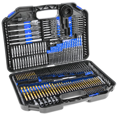 Drill bit store carrying case