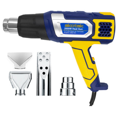 Skotek Pro 2000W Heat Gun Professional Hot Air Gun Variable Temp Control Ideal for Stripping Soldering Shrinking