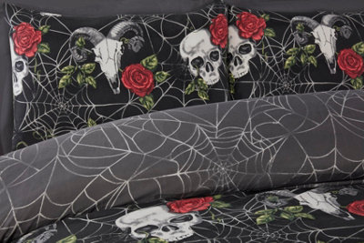 Skulls & Roses MF Duvet Set King Multi
