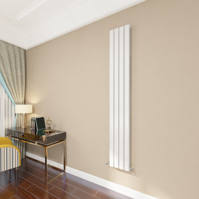 Sky Bathroom Central Heating 1800x272mm Double Vertical High Heat ...