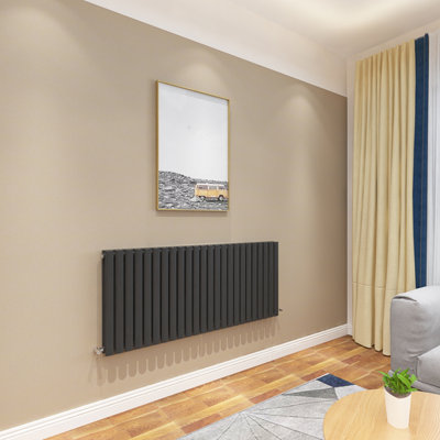 SKY bathroom Central Heating 600x1416mm Horizontal Oval Column Radiator ...
