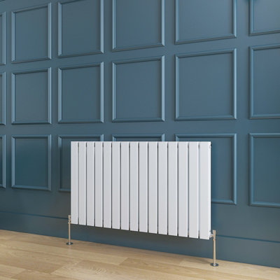 Sky Bathroom Flat Panel White Radiator High Heat Output Double ...