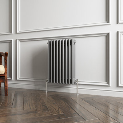 SKY Bathroom Radiator Cast Iron 3 Column 600x425mm Anthracite ...