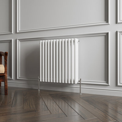 SKY Bathroom Radiator Traditional Cast Iron 3 Column 600x605mm ...