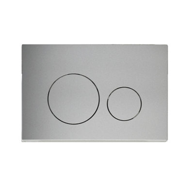SKY Bathroom Round Sliver Chrome Wall-mounted Toilet Concealed Cistern ...