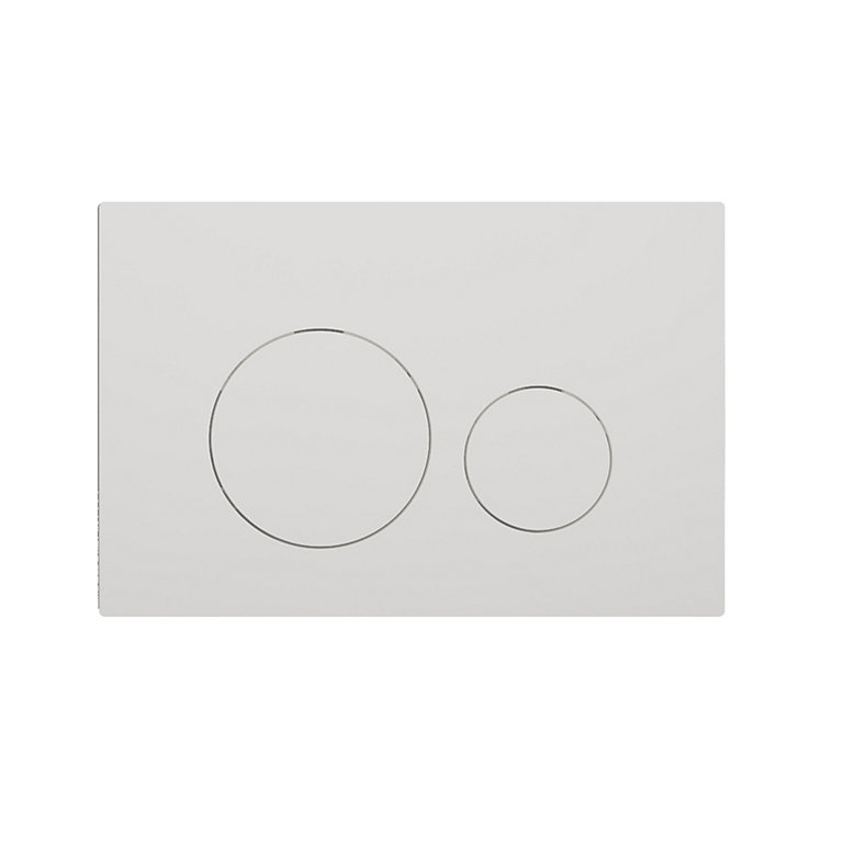 SKY Bathroom Round White Wall-mounted Toilet Concealed Cistern WC ...