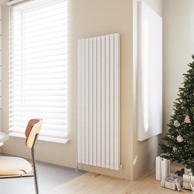 Sky Bathroom White Radiator Central Heating Rads Double 1800x680mm Flat ...