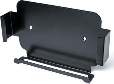 Sky Q Mini Box Wall Mount Multi Direction Bracket Easy Screwless Quick Install Bracket Mount Sky Box Behind TV Black Steel - 3