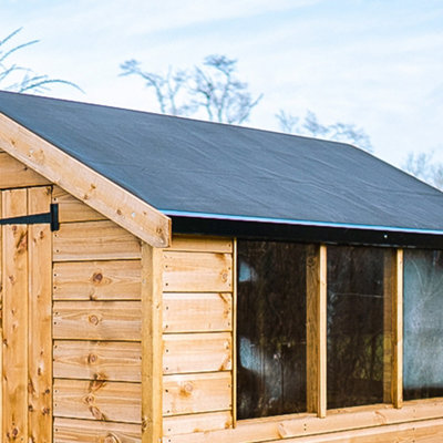 Skyguard Metal Edge Trim for Sheds 25mm x 50mm EPDM Rubber Roofing  x10 Bundle