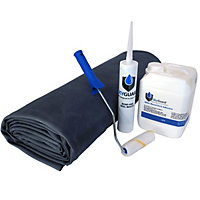 SkyGuard Shed Roof Kit - EPDM Rubber Roofing Kit for Sheds & Outbuildings (3.5m x 3m)