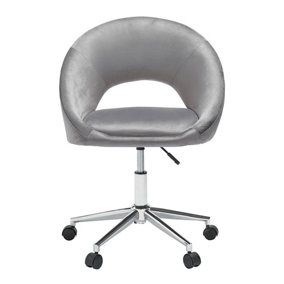 Skylar Office Chair Grey W 63.5 x L 54 x H 93 cm