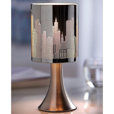 B&q touch table lamps on sale