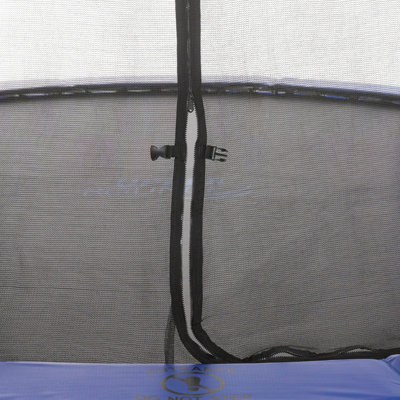 Skytric 8Ft Large Trampoline and Enclosure Set - Garden & Outdoor Trampoline with Safety Net, Mat, Pad