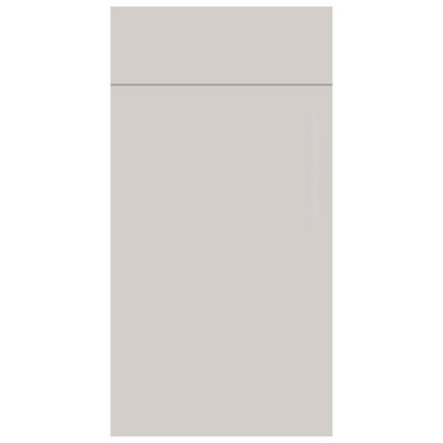 Slab Supermatt Kitchen Door - 715mm x 446mm - Undrilled MDF with ...