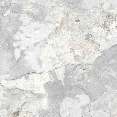 Slate Cumbrian White Matt 600mm x 600mm Porcelain Wall & Floor Tiles (Pack of 4 w/ Coverage of 1.44m2)