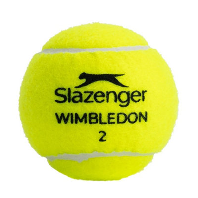 Slazenger Wimbledon Tennis Balls Yellow (One Size)