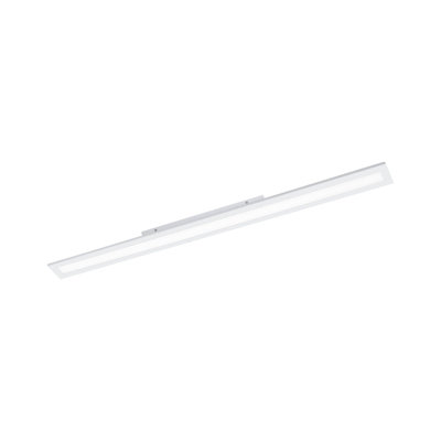 Sleek 1195mm White LED Wall and Ceiling Light - 36W Slim Strip Panel with Built-in LED 4000K