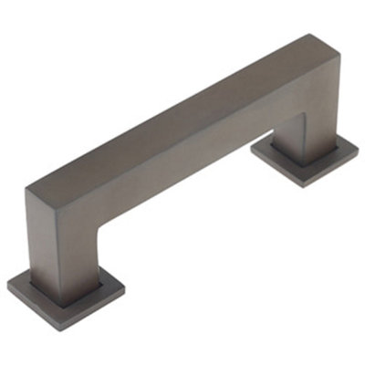 Sleek 96mm Dark Bronze Cabinet Handle for Modern Interiors - Kitchen Drawer Pull Handle