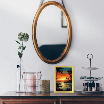 Sleek A5 Gold Thin Modern Picture Frame - Slim and Design for Posters ...
